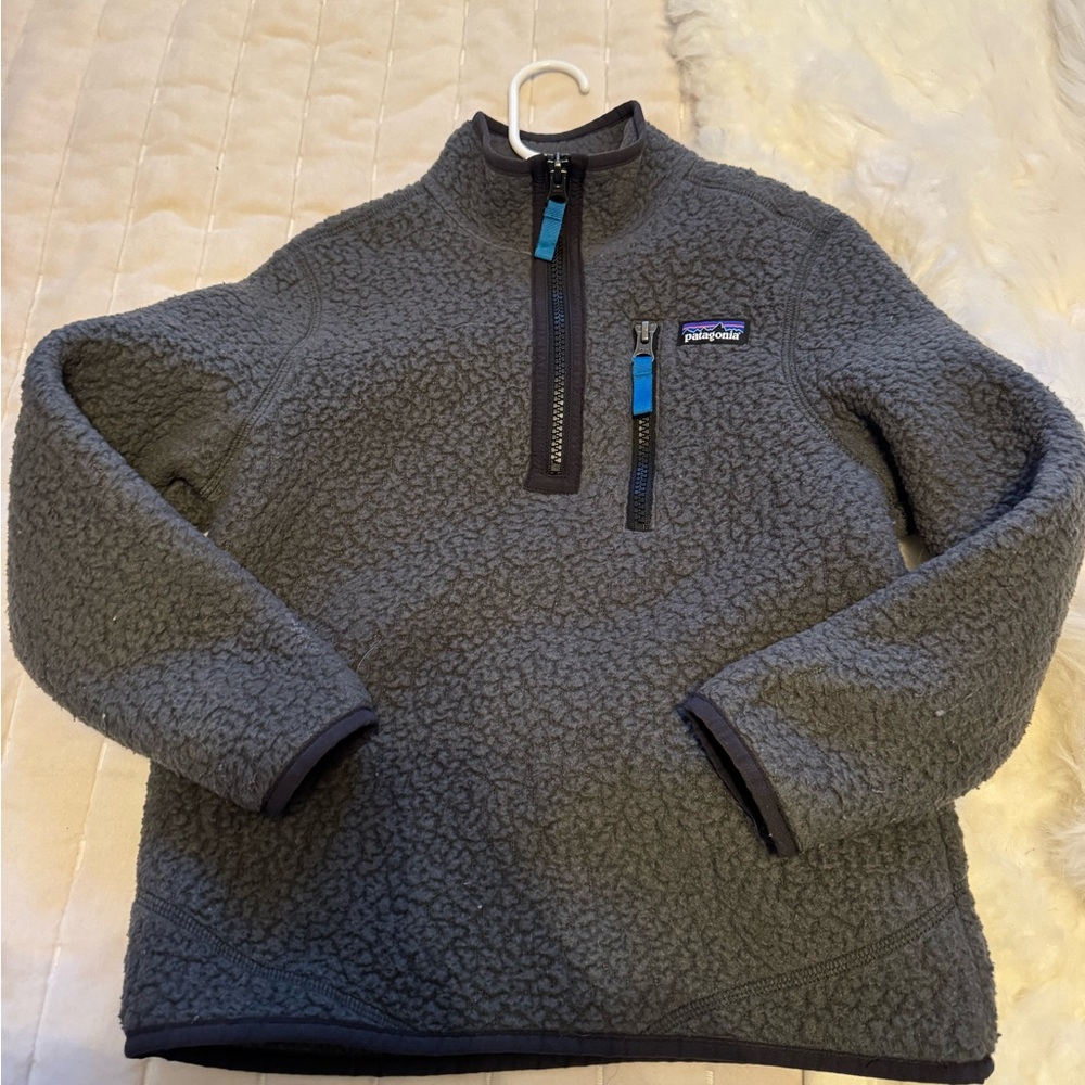 Boys Patagonia Synchilla Half zip jacket